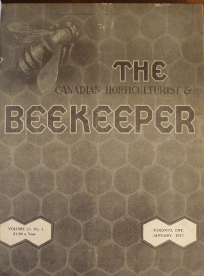 The Canadian Horticulturist & Beekeeper.