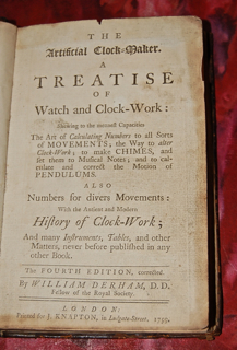 The Artificial Clock-Maker. A Treatise of Watch and Clock-Work: Shewing to the meanest Capacities The Art of Calculating Numbers to all Sorts of Movements....