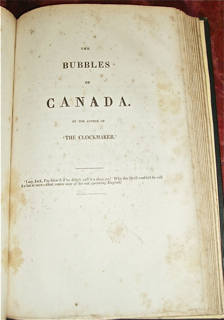 The Letter-Bag of the Great Western; or Life in a Steamer BOUND WITH The Bubbles of Canada.