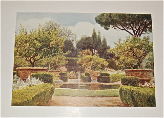 Italian Gardens after Drawings by George S. Elgood, R. I. with Notes by the Artist.