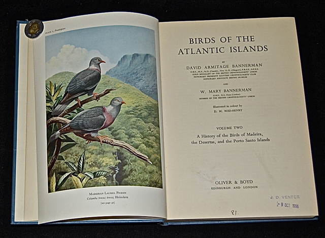 Birds of the Atlantic Islands
