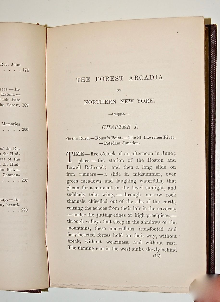 The Forest Arcadia of Northern New York Embracing a View of Its Mineral, Agricultural, and Timber Resources.