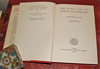 The Table Talk of Samuel Marchbanks