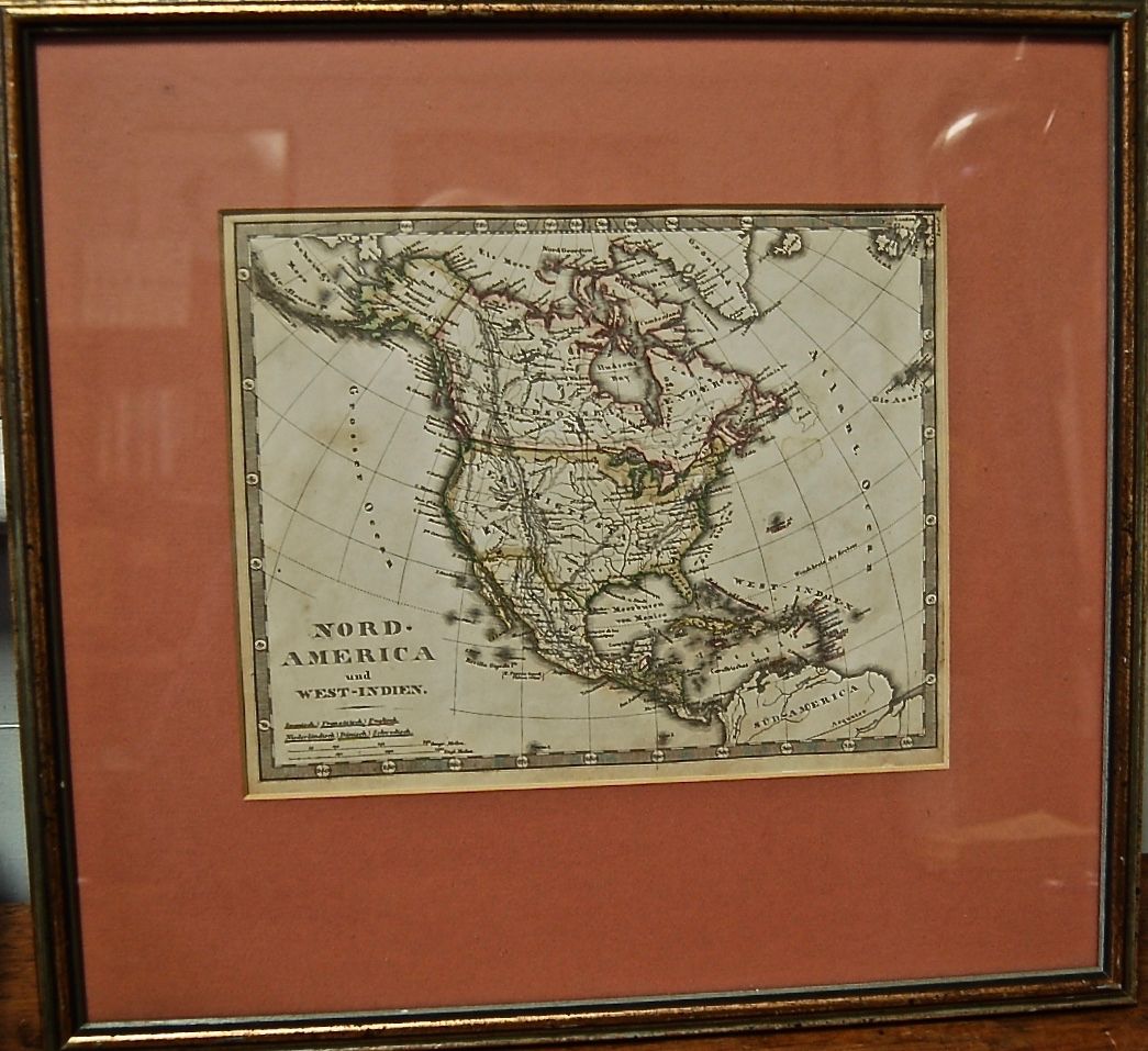 Map. Nord-America und West-Indien.