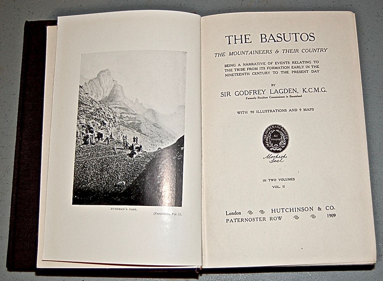 The Basutos, the Mountaineers & their Country, Being a Narrative of Events Relating to the Tribe from Its Formation Early in the Nineteenth Century to the Present Day. 