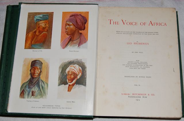  The Voice of Africa, being an account of the travels of the German Inner African Exploration Expedition in the years 1910- 1912. 