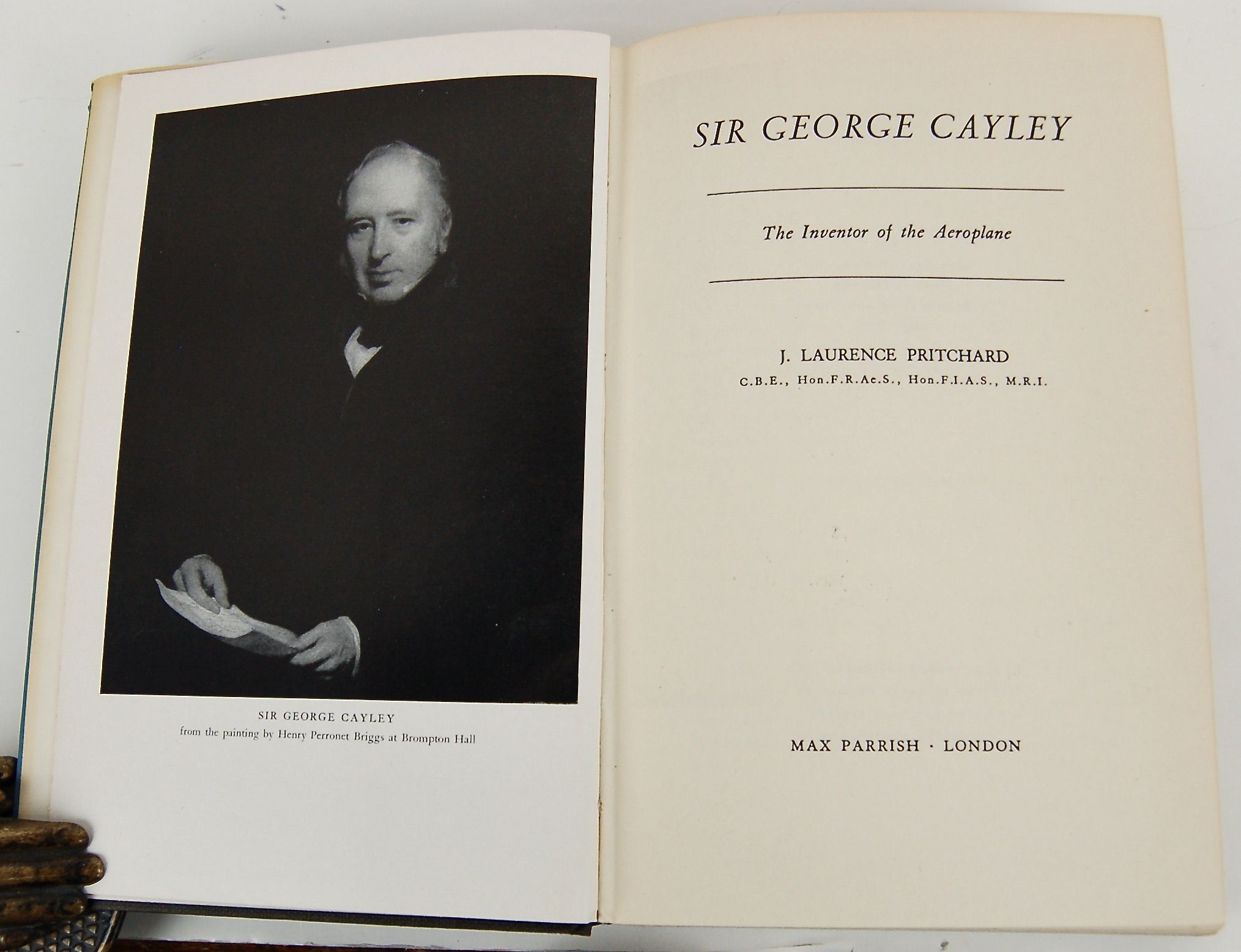  Sir George Cayley, the Inventor of the Aeroplane. 