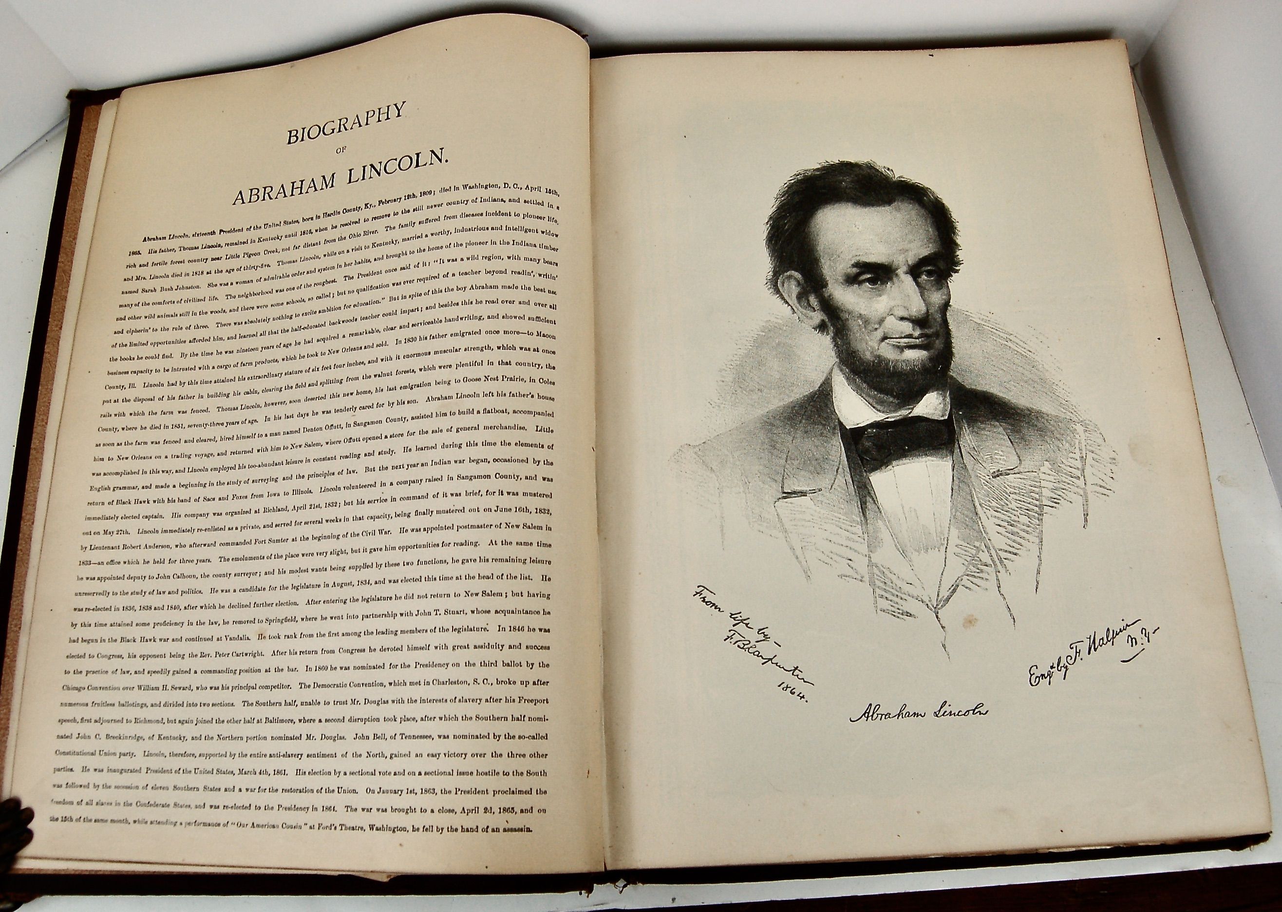 Frank Leslie’s Illustrated Famous Leaders and Battle Scenes of the Civil War. The most Important Events of the Conflict between the States….